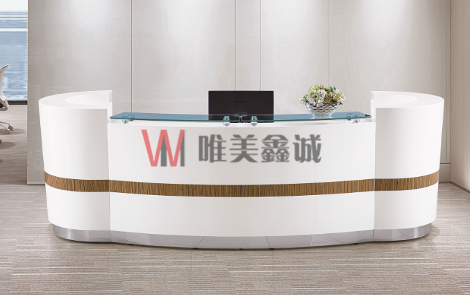 酒泉烤漆前臺WM-KQQT-006
