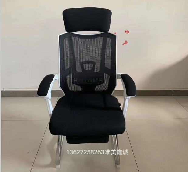 哈密鋼架網面弓字椅WM-BX-029
